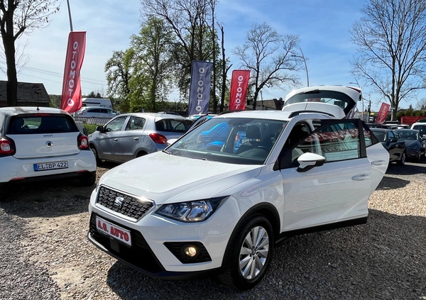 Seat Arona cena 62900 przebieg: 51000, rok produkcji 2019 z Nowe Miasto Lubawskie małe 379